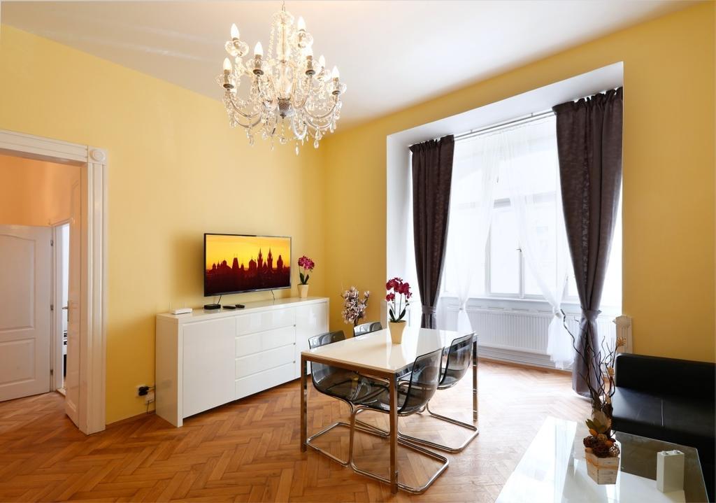 Apartment Pštrossova Praha Pokoj fotografie
